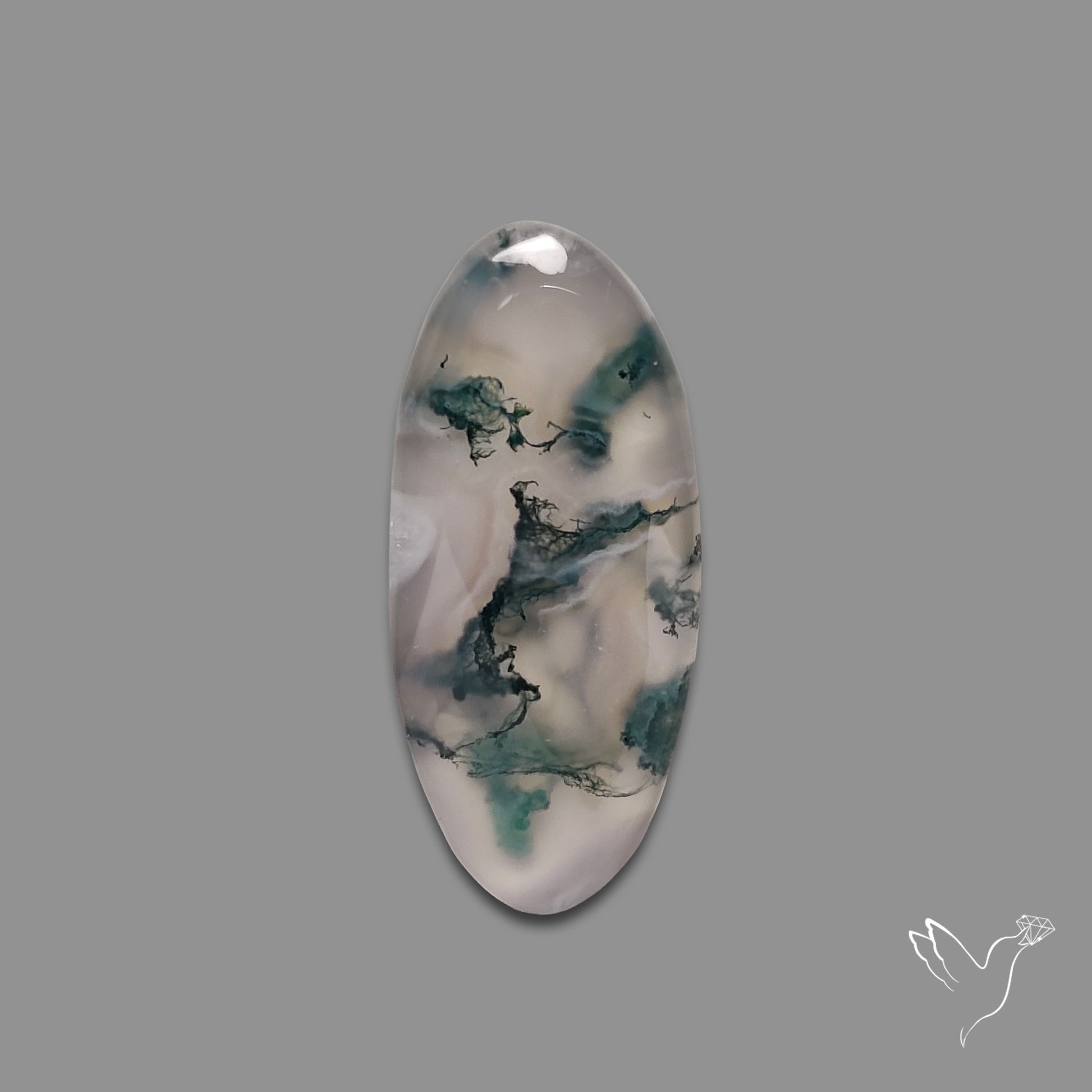 Moss Agate Cabochon