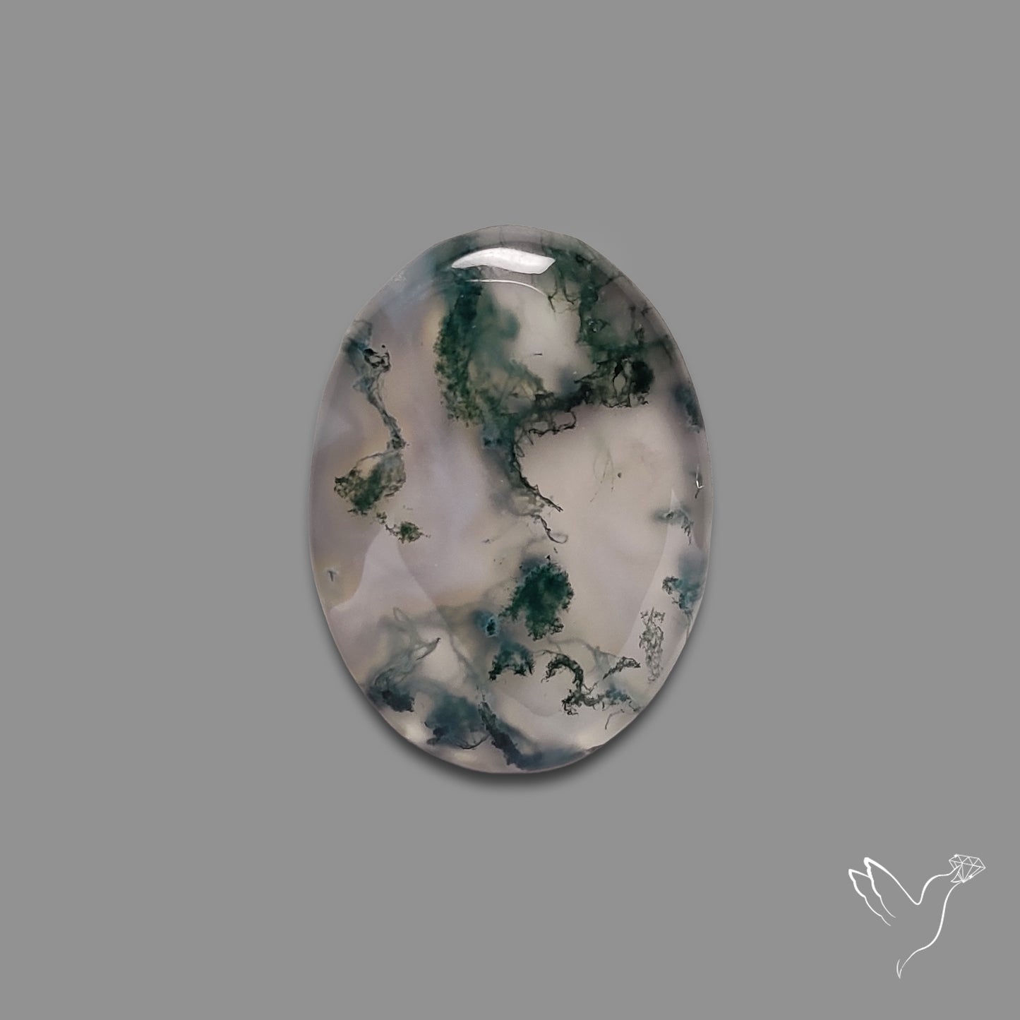 Moss Agate Cabochon