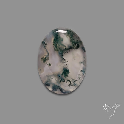 Moss Agate Cabochon