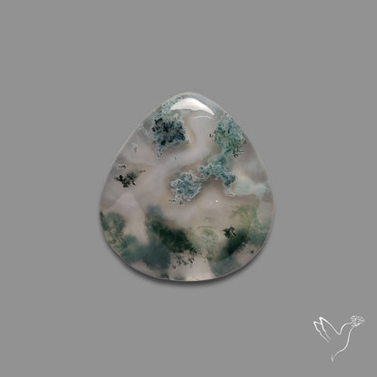 Moss Agate Cabochon