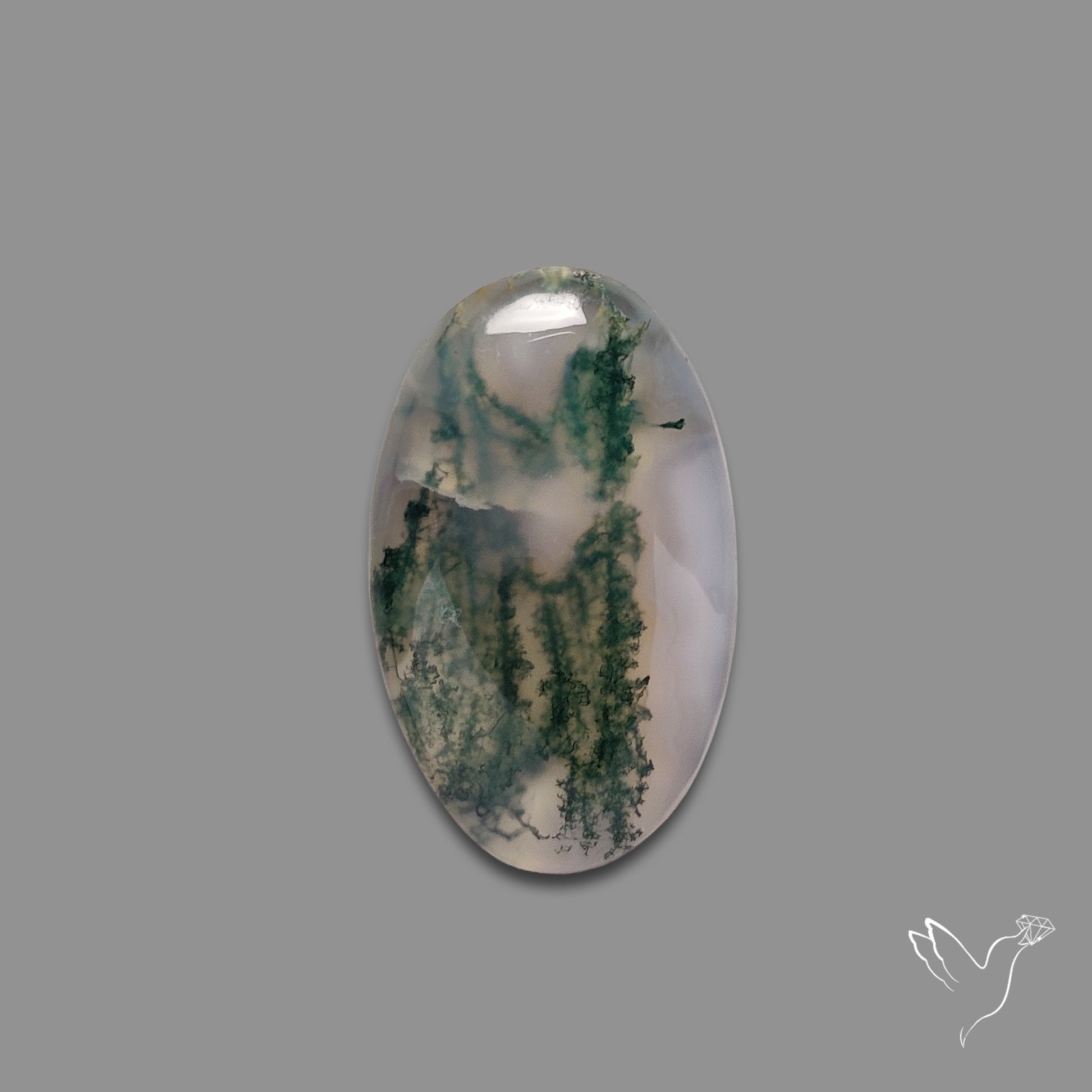 Moss Agate Cabochon
