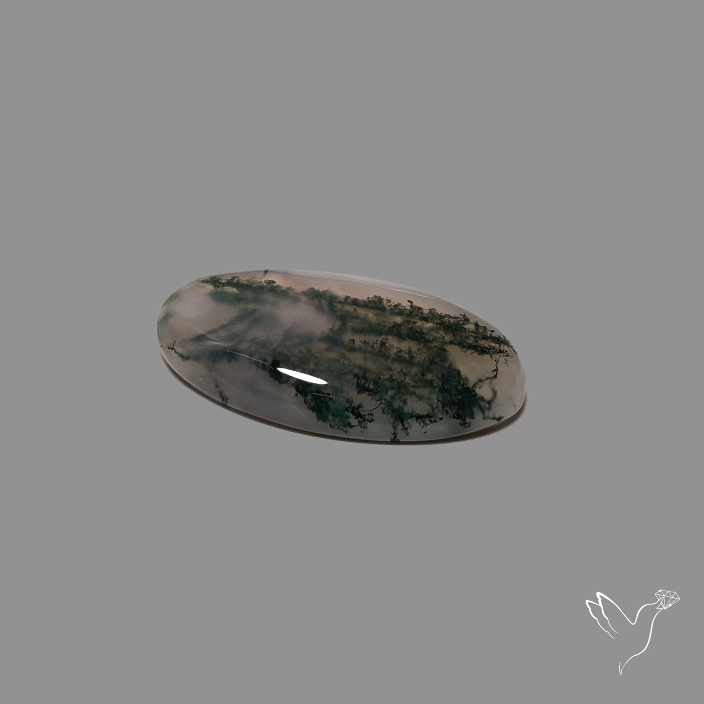Moss Agate Cabochon