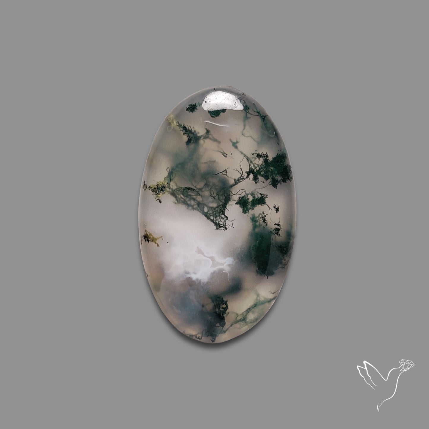 Moss Agate Cabochon