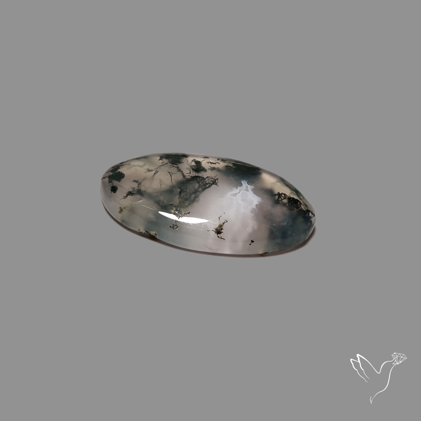 Moss Agate Cabochon