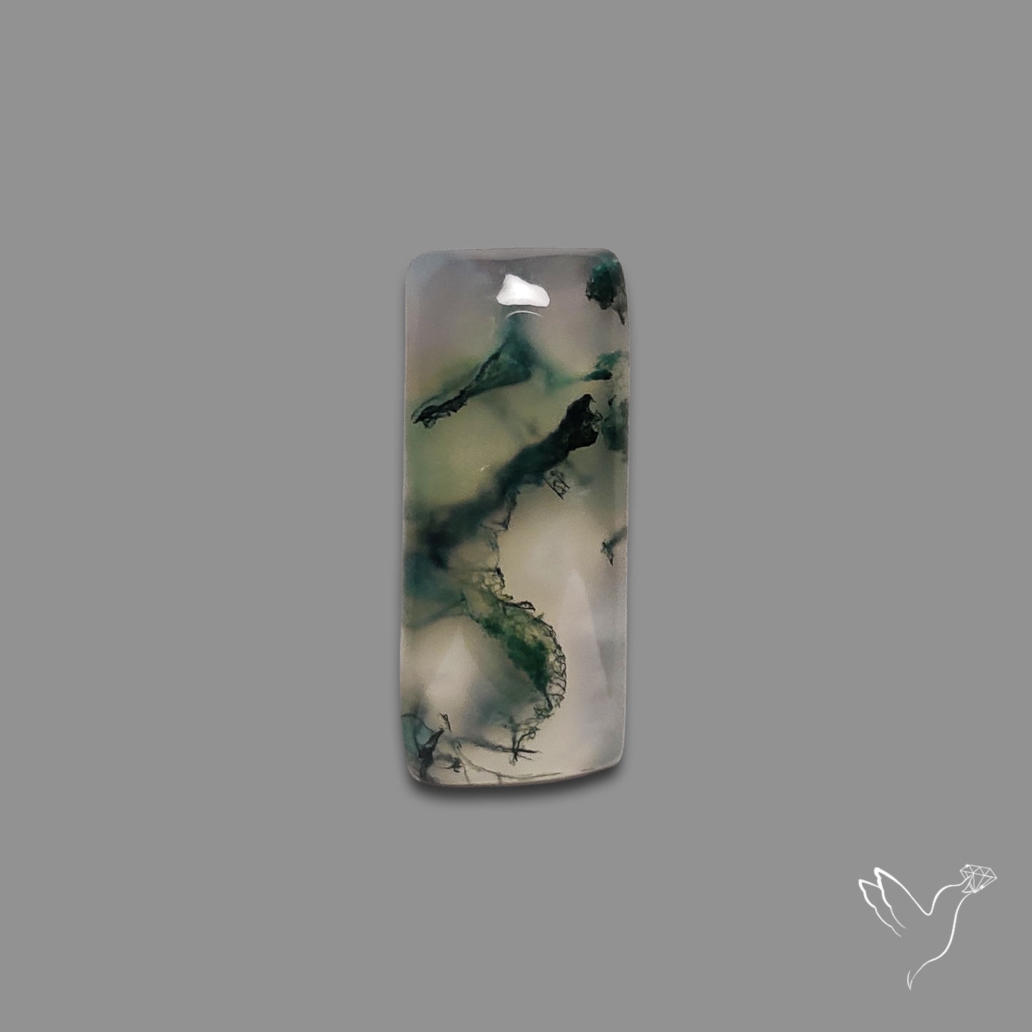 Moss Agate Cabochon