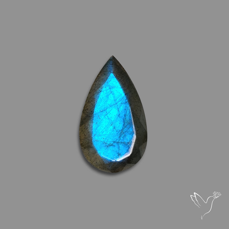 Portrait Cut Blue Labradorite