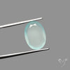 Portrait Cut Gem Aqua Chalcedony