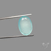Portrait Cut Gem Aqua Chalcedony