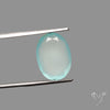 Portrait Cut Gem Aqua Chalcedony