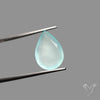 Portrait Cut Gem Aqua Chalcedony