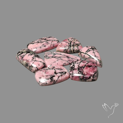 Rhodonite Cabochons Lot