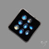 Rainbow Moonstones Set High Grade