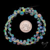 Ethiopian Opal Flat Drop Beads Plain Briolette Double Sided