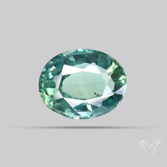 Faceted Australian Green Sapphire