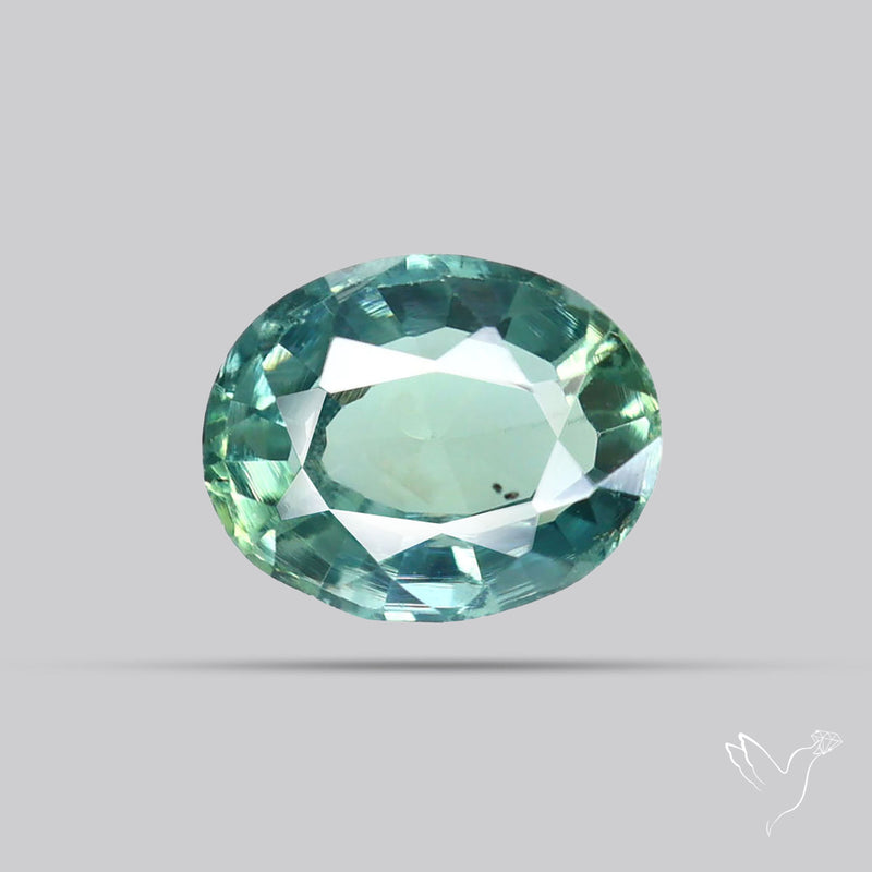 Faceted Australian Green Sapphire