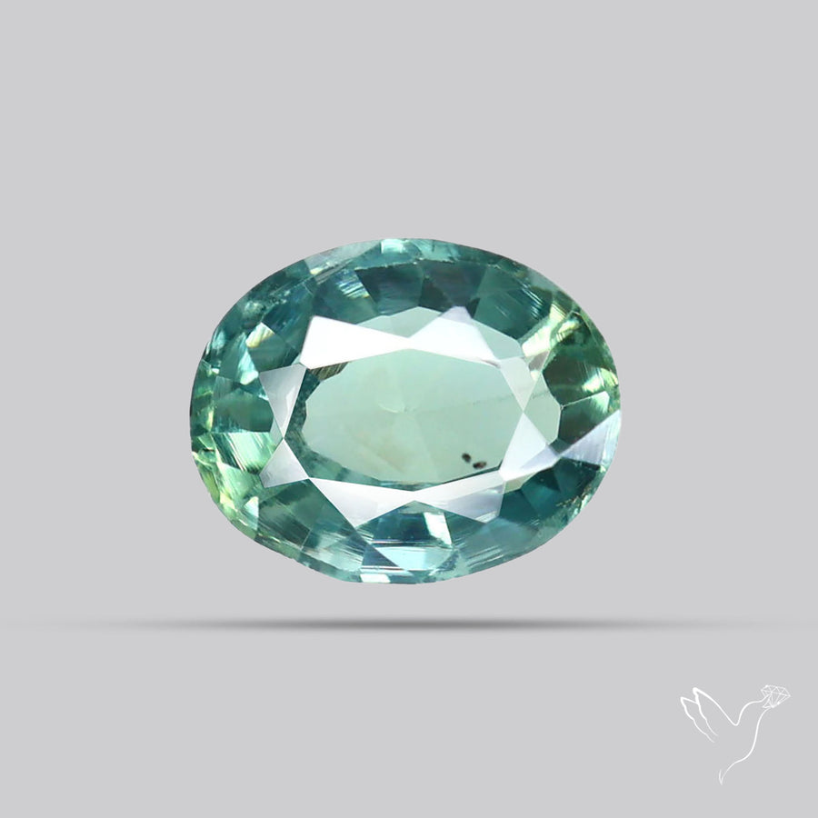 Faceted Australian Green Sapphire