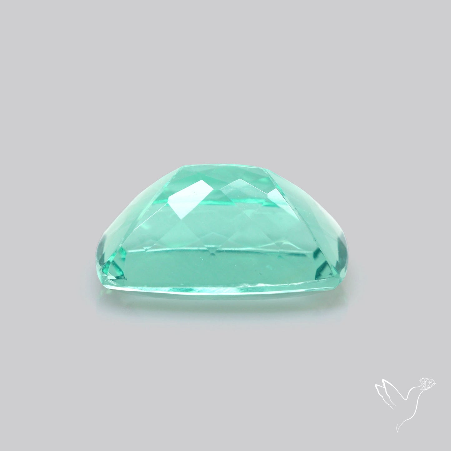 AAA Teal Blue Fluorite Faceted Fine Gemstone