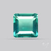 AAA Teal Blue Fluorite Faceted Fine Gemstone