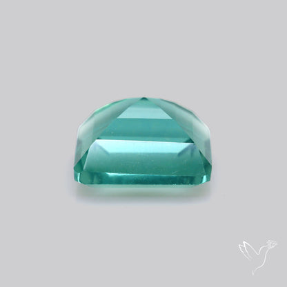 AAA Teal Blue Fluorite Faceted Fine Gemstone
