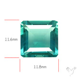 AAA Teal Blue Fluorite Faceted Fine Gemstone