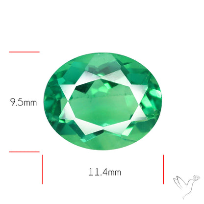 AAA Deep Green Fluorite Faceted Fine Gemstone
