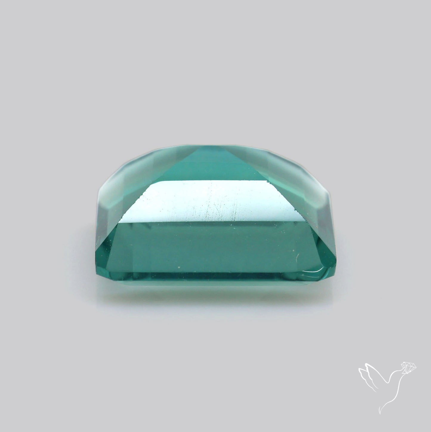 AAA Teal Blue Fluorite Faceted Fine Gemstone