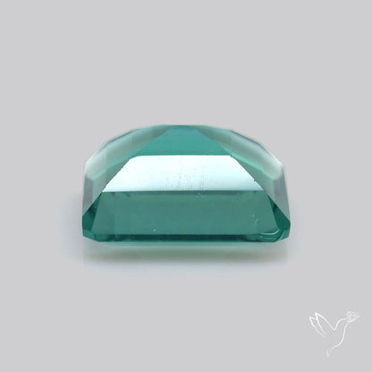 AAA Teal Blue Fluorite Faceted Fine Gemstone