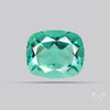 AAA Teal Blue Fluorite Faceted Fine Gemstone