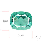 AAA Teal Blue Fluorite Faceted Fine Gemstone
