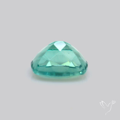 AAA Teal Blue Fluorite Faceted Fine Gemstone