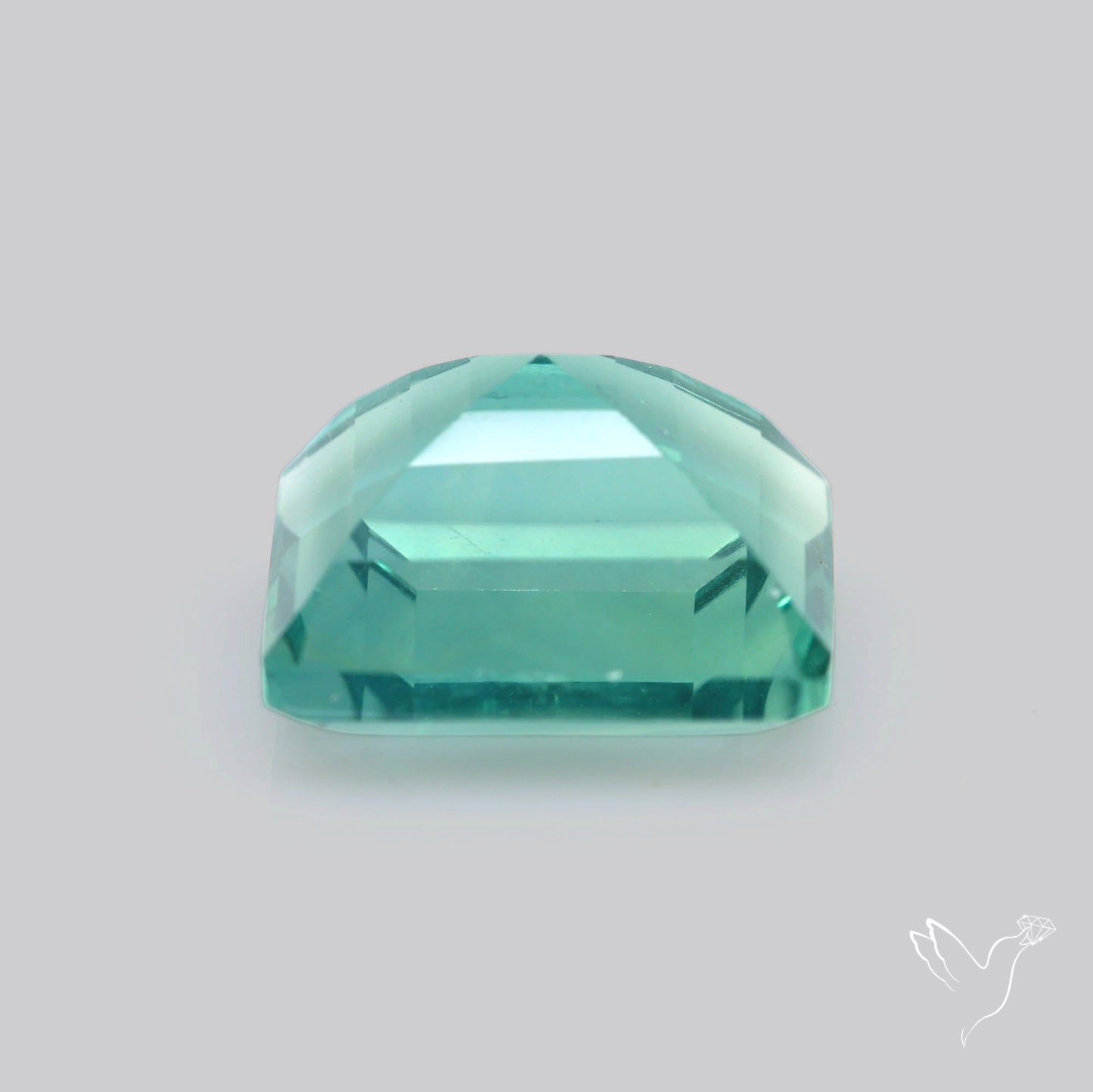 AAA Teal Blue Fluorite Faceted Fine Gemstone
