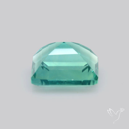 AAA Teal Blue Fluorite Faceted Fine Gemstone