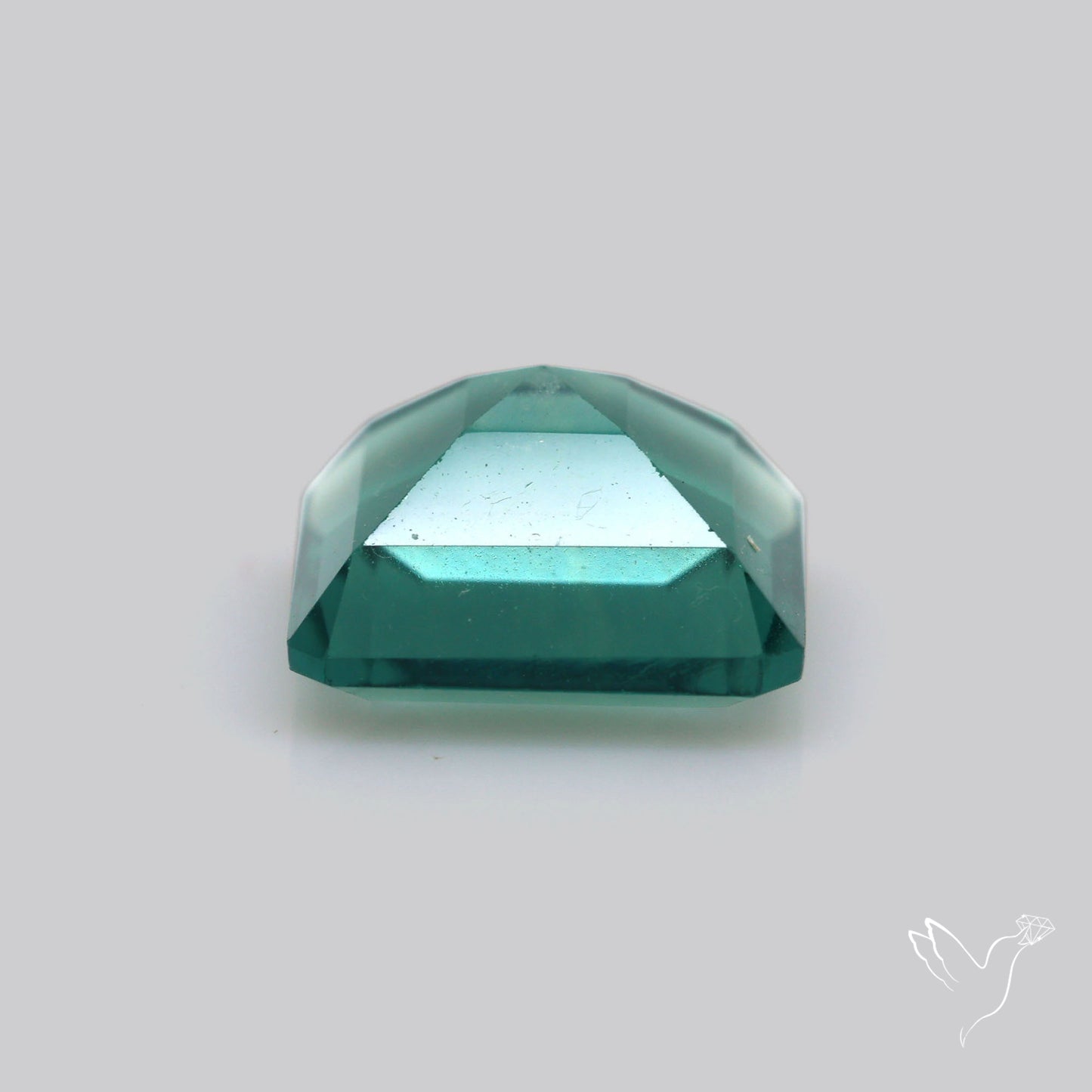 AAA Teal Blue Fluorite Faceted Fine Gemstone