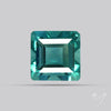 AAA Teal Blue Fluorite Faceted Fine Gemstone