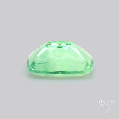 AAA Deep Green Fluorite Faceted Fine Gemstone