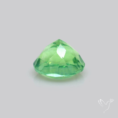 AAA Deep Green Fluorite Faceted Fine Gemstone