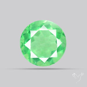 AAA Deep Green Fluorite Faceted Fine Gemstone