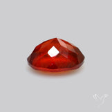 Hessonite Garnet Gemstone Faceted Fine Gemstone