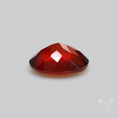 Hessonite Garnet Gemstone Faceted Fine Gemstone
