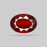 Hessonite Garnet Gemstone Faceted Fine Gemstone