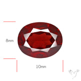 Hessonite Garnet Gemstone Faceted Fine Gemstone