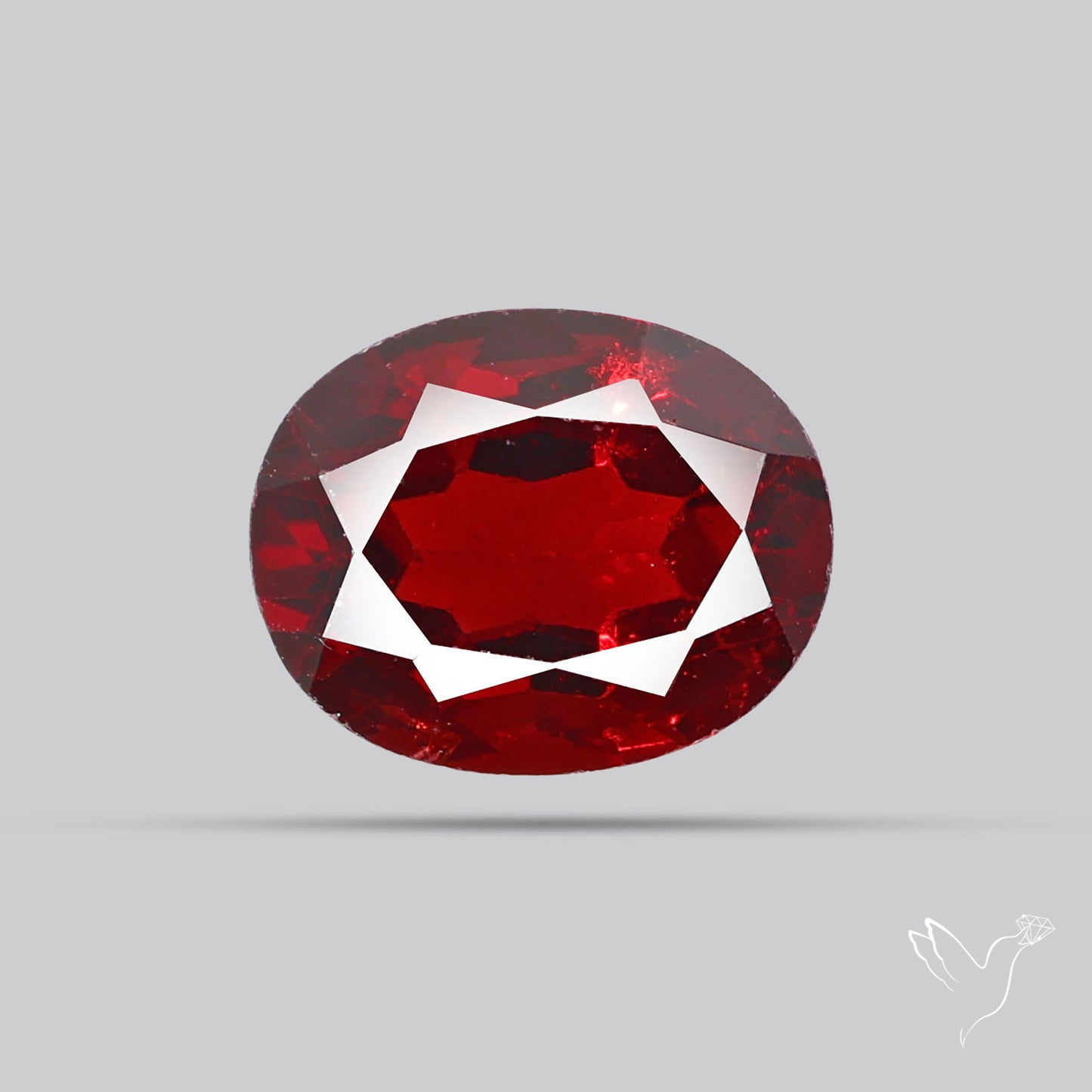 Hessonite Garnet Gemstone Faceted Fine Gemstone