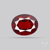Hessonite Garnet Gemstone Faceted Fine Gemstone