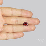 Hessonite Garnet Gemstone Faceted Fine Gemstone