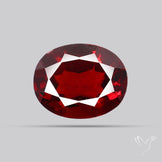 Hessonite Garnet Gemstone Faceted Fine Gemstone