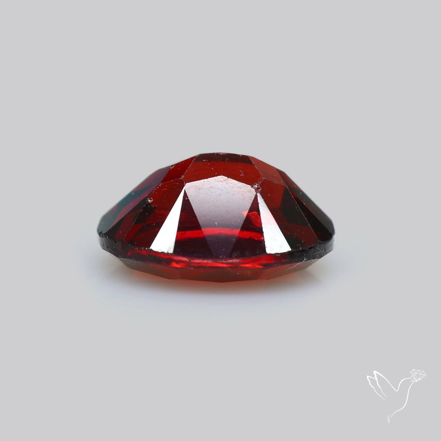 Hessonite Garnet Gemstone Faceted Fine Gemstone