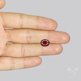 Hessonite Garnet Gemstone Faceted Fine Gemstone