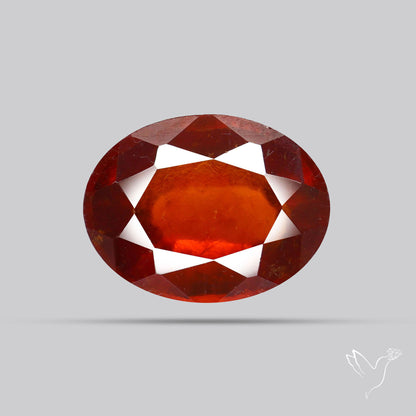 Hessonite Garnet Gemstone Faceted Fine Gemstone