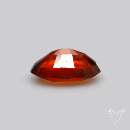 Hessonite Garnet Gemstone Faceted Fine Gemstone