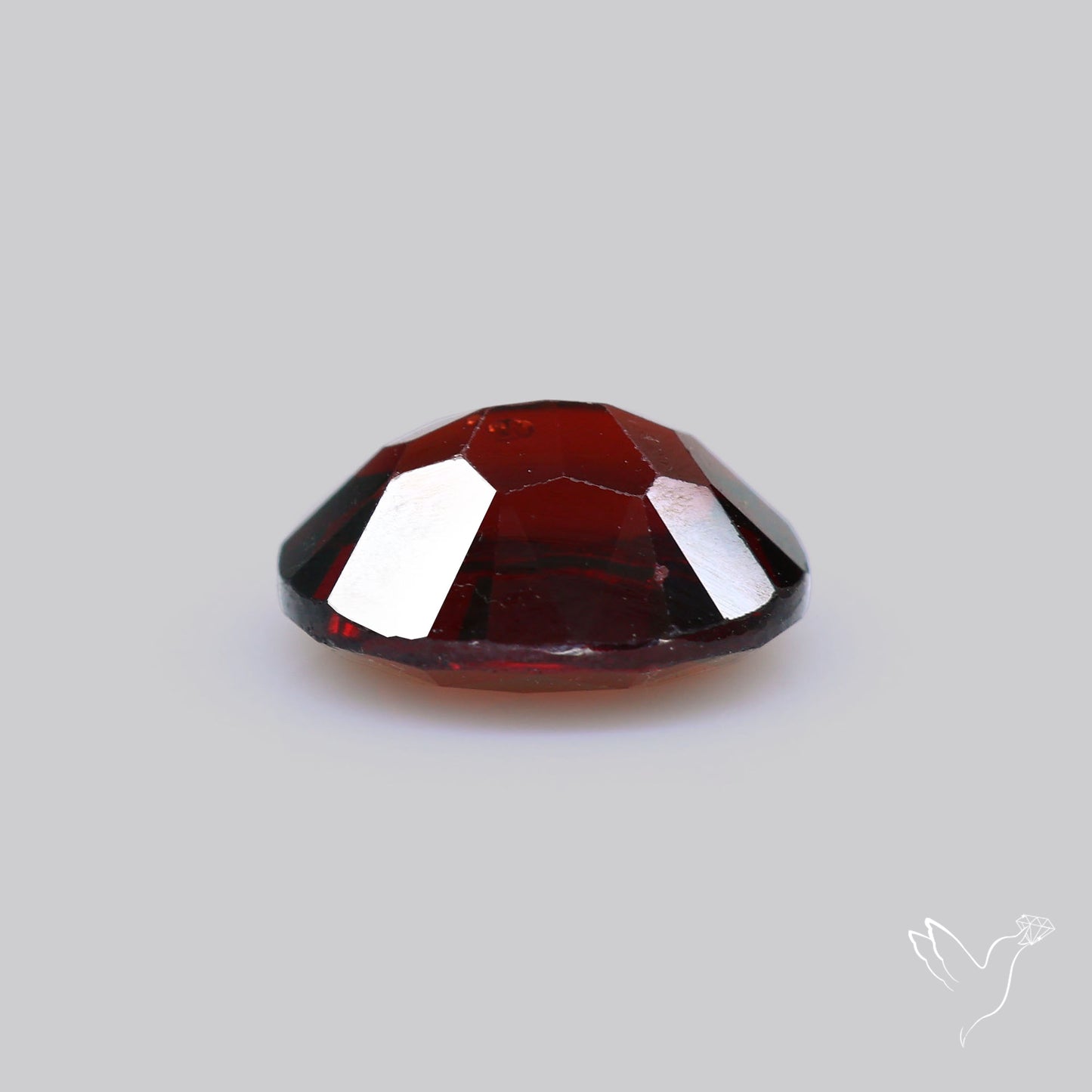 Hessonite Garnet Gemstone Faceted Fine Gemstone